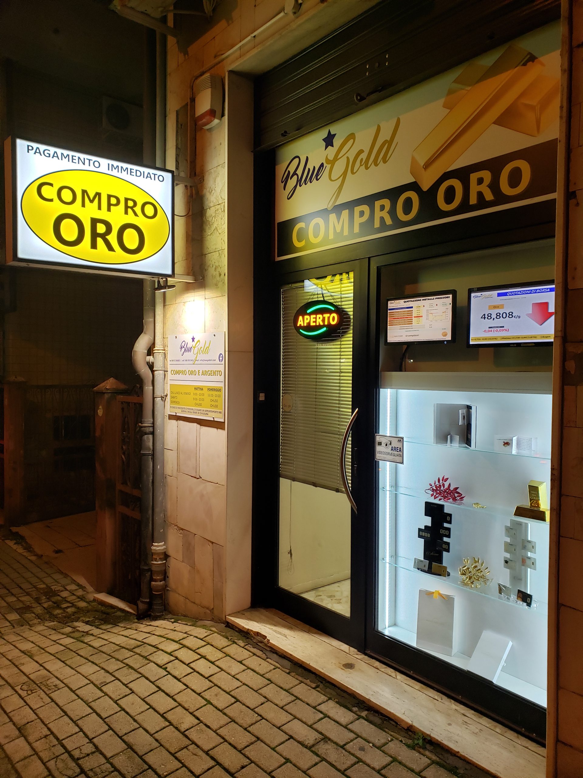 esterno compro oro